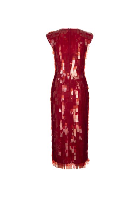 SPORTMAX Abito Arena1234 Rosso - SPORTMAX