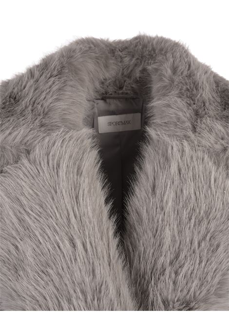 SPORTMAX Cappotto Manico Grigio - SPORTMAX