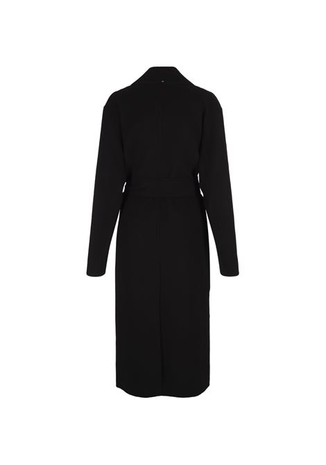 SPORTMAX Cappotto Veleno Nero - SPORTMAX