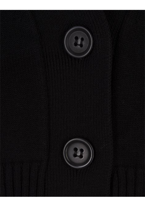 SPORTMAX Gilet Folk Nero - SPORTMAX