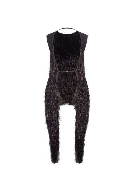 SPORTMAX Top Alcano1234 Nero - SPORTMAX