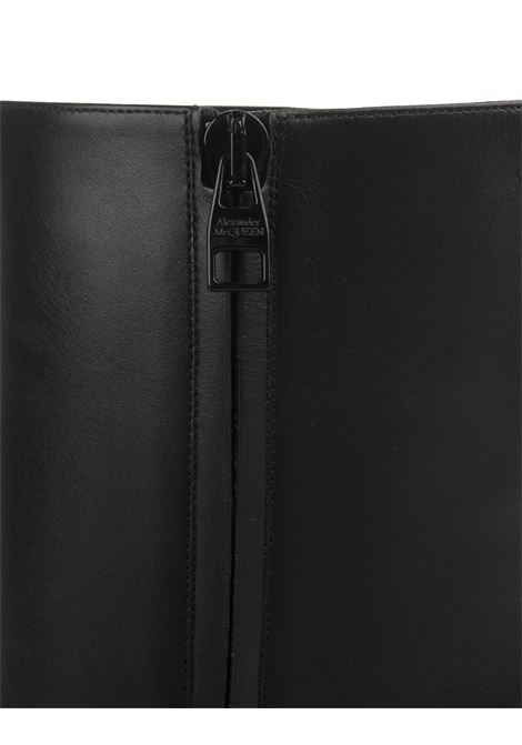 ALEXANDER MCQUEEN Stivaletti Armadillo In Nero/Oro/Argento - ALEXANDER MCQUEEN