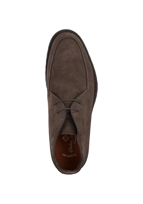 ANDREA VENTURA Stivaletti Explorer Emilio In Caffè E Marrone Scuro - ANDREA VENTURA