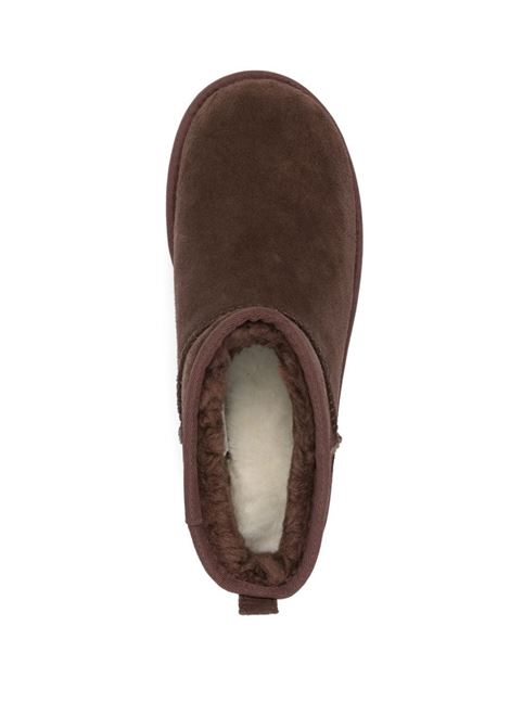 UGG Stivali Con Plateau Classic Ultra Mini Burnt Cedar - UGG