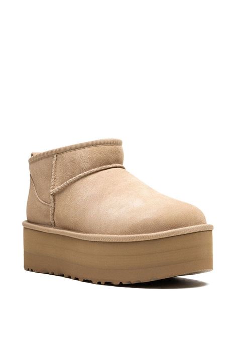 UGG Stivali Con Plateau Classic Ultra Mini Sand - UGG