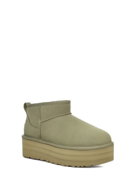 UGG Stivali Con Plateau Classic Ultra Mini Shaded Clover - UGG