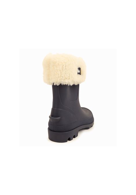 CHLOÉ KIDS Stivali Da Pioggia Blu Con Applicazione - CHLOÉ KIDS