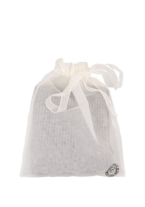 ERMANNO SCERVINO Stola Grigia Con Pizzo Rebrodé - ERMANNO SCERVINO