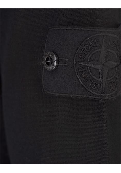 STONE ISLAND Dolcevita In Lana Nera - STONE ISLAND