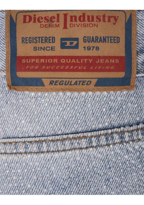DIESEL Straight Jeans D-Ark 0pgaw Blu Chiaro - DIESEL