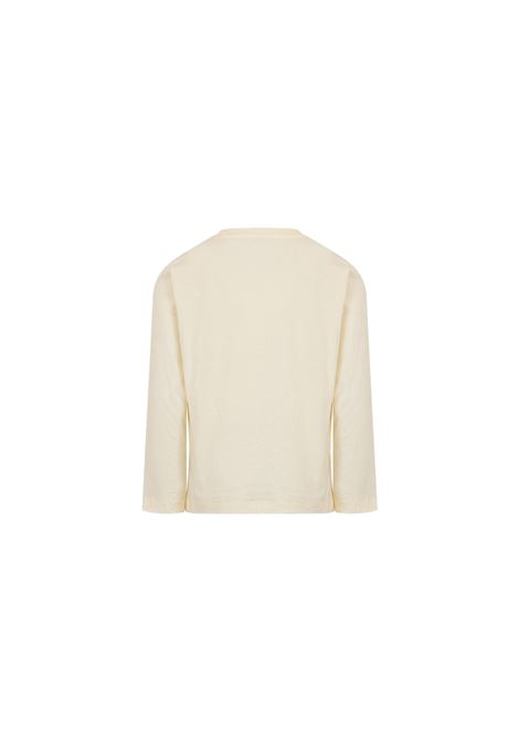 ETRO KIDS T-Shirt Avorio Con Logo E Stampa Paisley Floreale - ETRO KIDS