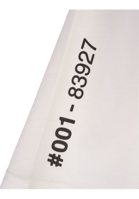 MONCLER GRENOBLE T-Shirt Bianca Con Logo Moncler Grenoble - MONCLER GRENOBLE