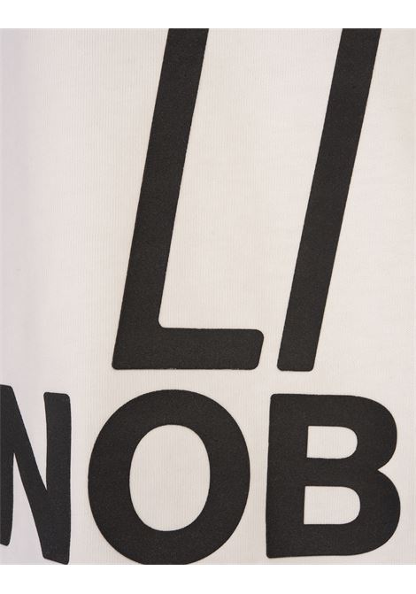 MONCLER GRENOBLE T-Shirt Bianca Con Logo Moncler Grenoble - MONCLER GRENOBLE