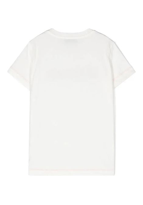 MISSONI KIDS T-Shirt Bianca Con Logo Multicolore - MISSONI KIDS