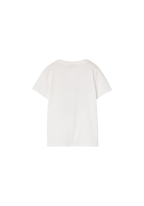 GUCCI KIDS T-Shirt Bianca Con Stampa Gucci G - GUCCI KIDS