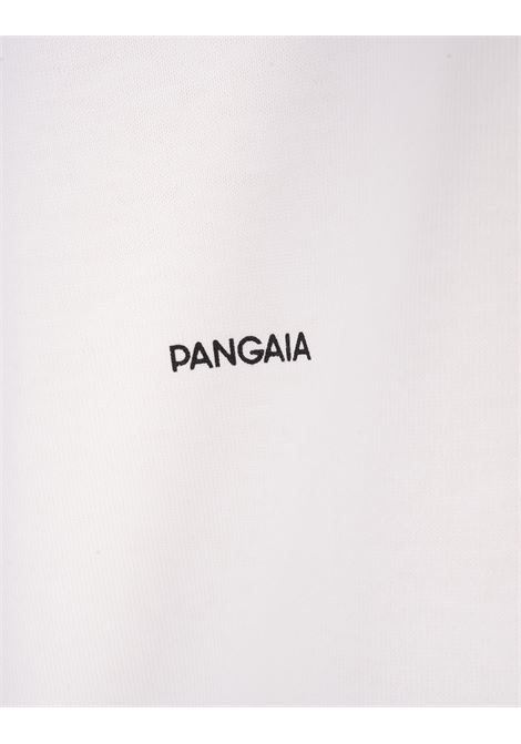 PANGAIA T-Shirt Core In Cotone Organico Off White Con C-FIBER - PANGAIA