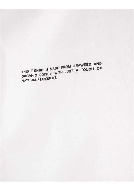 PANGAIA T-Shirt Core In Cotone Organico Off White Con C-FIBER - PANGAIA