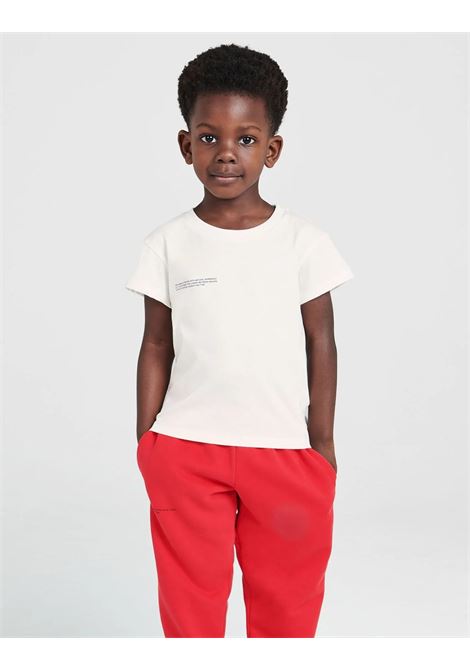 PANGAIA KIDS T-Shirt Core In Cotone Organico PPRMINT Bianca - PANGAIA KIDS