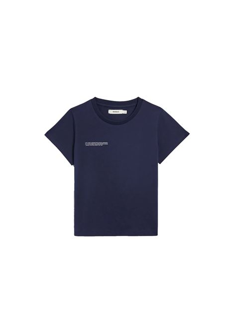 PANGAIA KIDS T-Shirt Core In Cotone Organico PPRMINT Blu Navy - PANGAIA KIDS