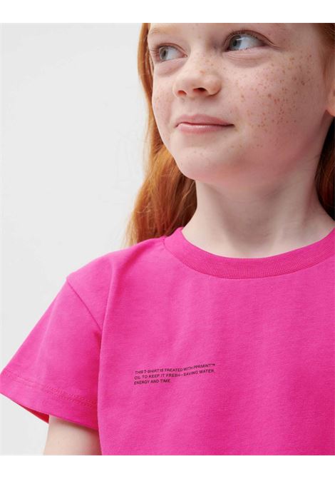 PANGAIA KIDS T-Shirt Core In Cotone Organico PPRMINT Fucsia - PANGAIA KIDS