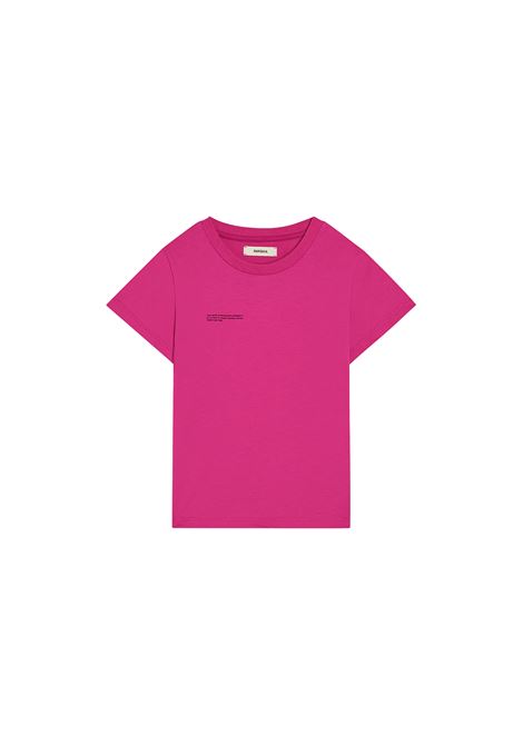 PANGAIA KIDS T-Shirt Core In Cotone Organico PPRMINT Fucsia - PANGAIA KIDS