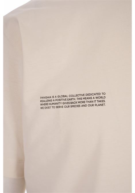 PANGAIA T-Shirt Core In Cotone Organico PPRMINT Travertine Beige - PANGAIA