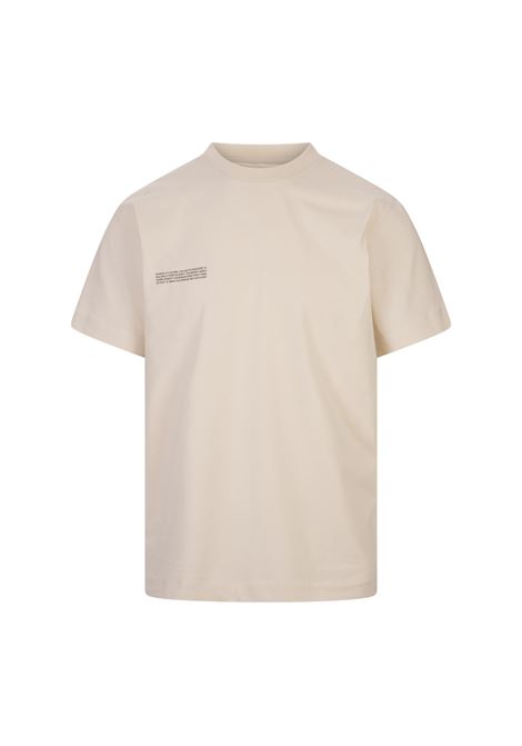PANGAIA T-Shirt Core In Cotone Organico PPRMINT Travertine Beige - PANGAIA