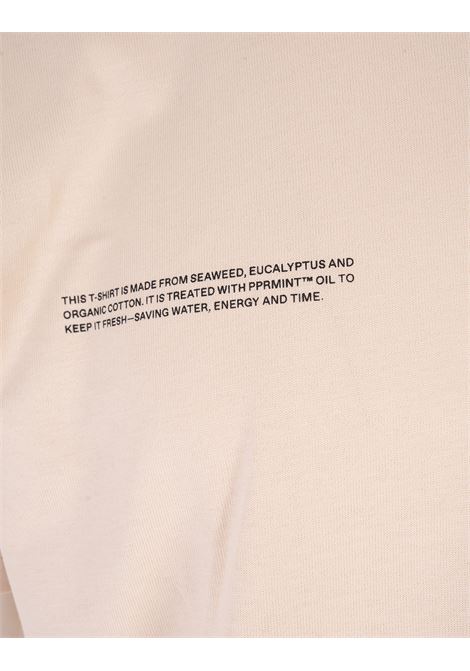 PANGAIA T-Shirt Core In Cotone Organico Sand Con C-FIBER - PANGAIA