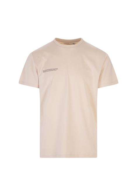 PANGAIA T-Shirt Core In Cotone Organico Sand Con C-FIBER - PANGAIA