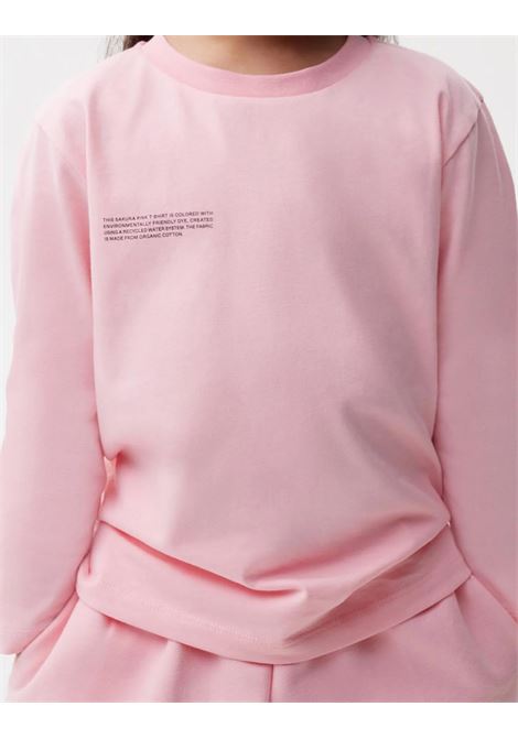 PANGAIA KIDS T-Shirt Core M/L In Cotone Organico PPRMINT Rosa - PANGAIA KIDS