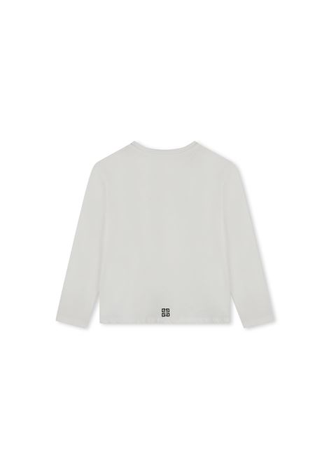 GIVENCHY KIDS T-Shirt GIVENCHY 4G Bianco/Grigio - GIVENCHY KIDS