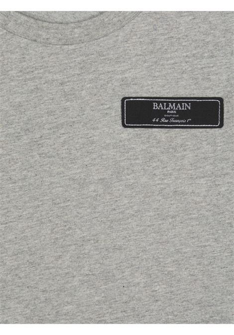 BALMAIN KIDS T-Shirt Grigia Pierre Balmain - BALMAIN KIDS