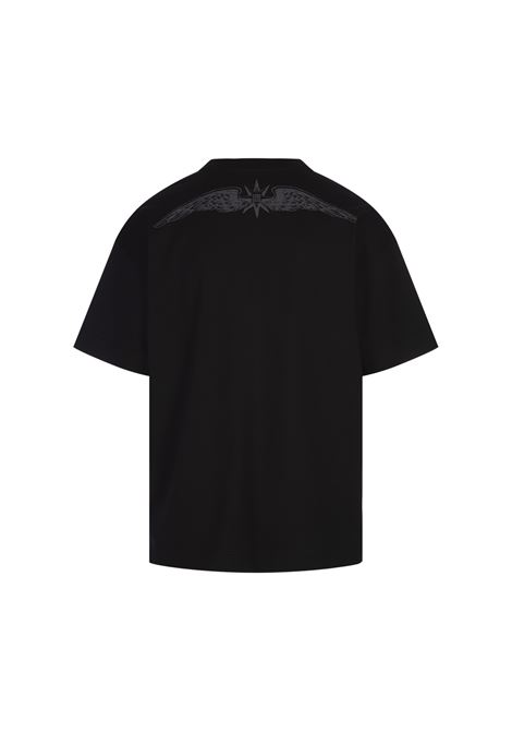 GIVENCHY T-Shirt In Cotone Nero GIVENCHY Wings - GIVENCHY