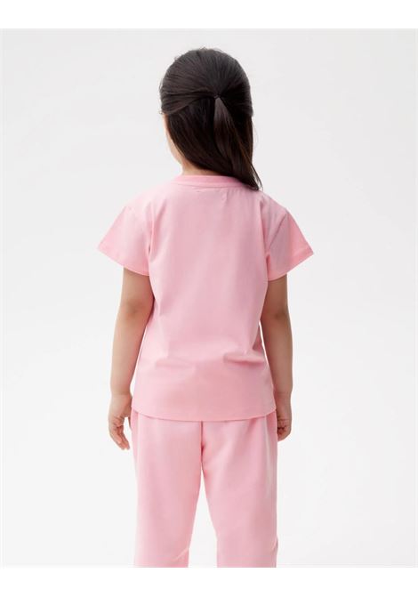 PANGAIA KIDS T-Shirt In Cotone Organico Rosa - PANGAIA KIDS