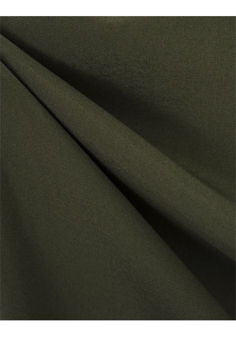 HER SHIRT T-Shirt In Seta Opaca Verde Militare - HER SHIRT