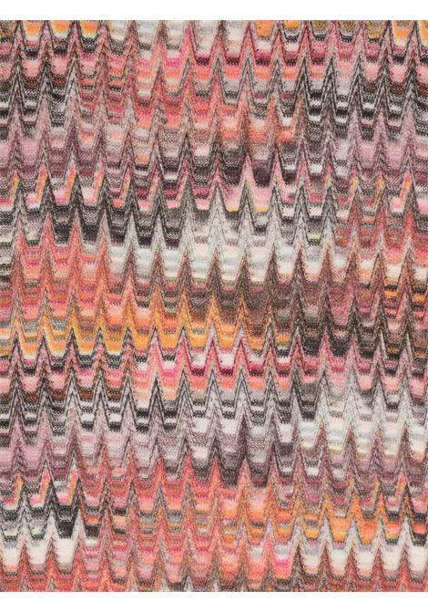 MISSONI KIDS T-Shirt In Viscosa Stretch Con Motivo Zigzag Multicolore - MISSONI KIDS