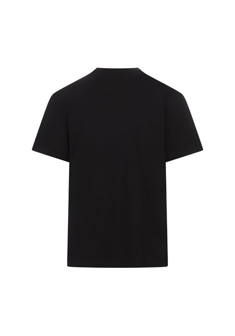 ALEXANDER MCQUEEN T-Shirt McQueen Graffiti In Nero/Grigio - ALEXANDER MCQUEEN