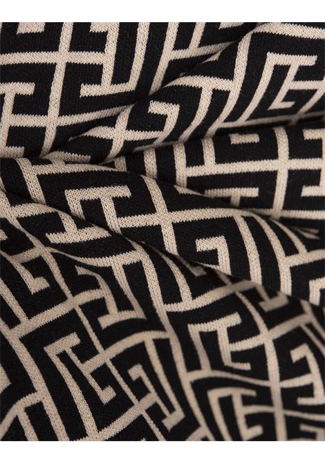 BALMAIN T-Shirt Monogram Con Etichetta Pierre Balmain - BALMAIN