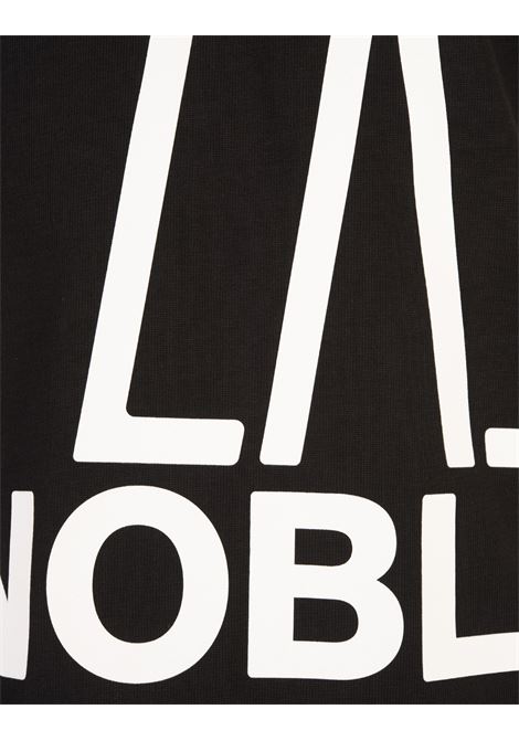 MONCLER GRENOBLE T-Shirt Nera Con Logo Moncler Grenoble - MONCLER GRENOBLE