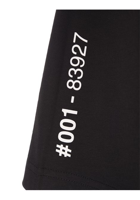 MONCLER GRENOBLE T-Shirt Nera Con Logo Moncler Grenoble - MONCLER GRENOBLE