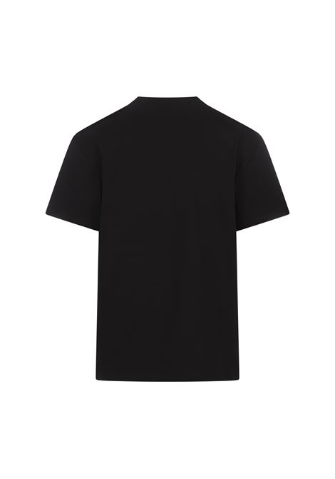 ALEXANDER MCQUEEN T-Shirt Nera Con Stampa Skull E Logo - ALEXANDER MCQUEEN