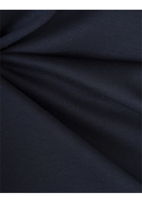 BOSS T-Shirt Regular Fit In Cotone Mercerizzato Blu Navy - BOSS