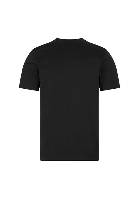 BOSS T-Shirt Regular Fit In Cotone Mercerizzato Nero - BOSS