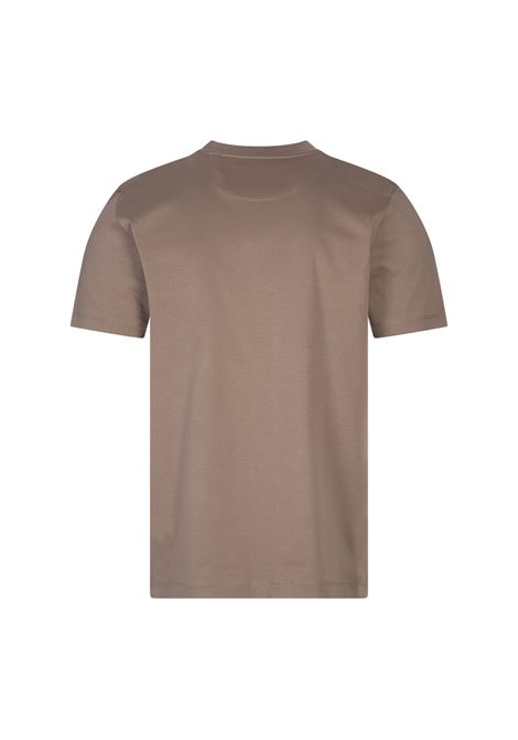 BOSS T-Shirt Regular Fit In Cotone Mercerizzato Verde Chiaro - BOSS