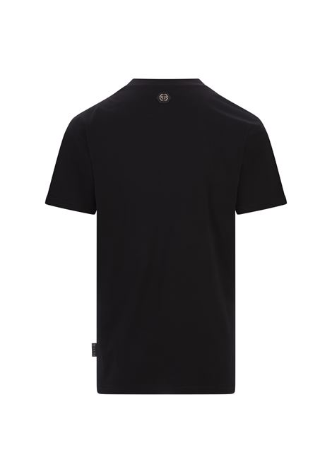 PHILIPP PLEIN T-Shirt Round Neck SS Nera Con Stampa - PHILIPP PLEIN