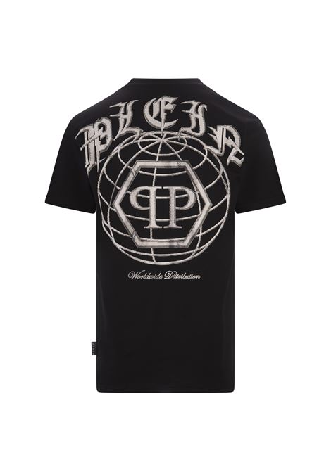 PHILIPP PLEIN T-Shirt Round Neck SS Nera - PHILIPP PLEIN