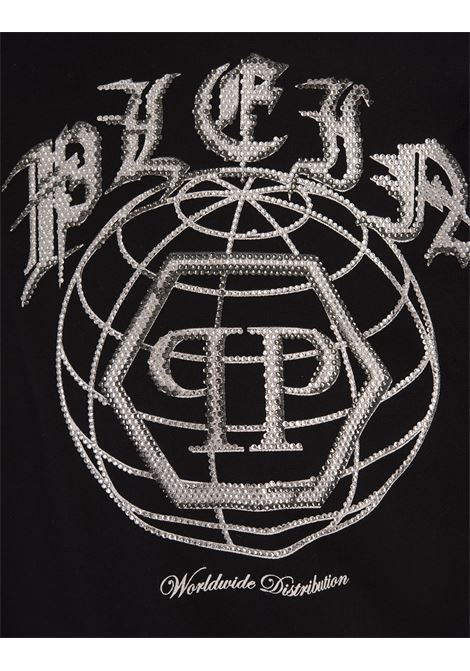 PHILIPP PLEIN T-Shirt Round Neck SS Nera - PHILIPP PLEIN