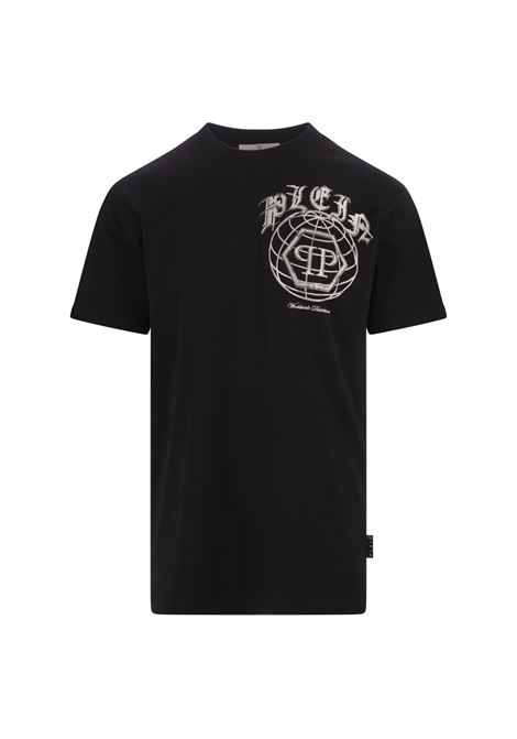 PHILIPP PLEIN T-Shirt Round Neck SS Nera - PHILIPP PLEIN