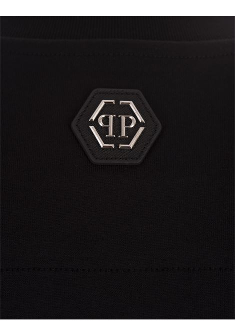 PHILIPP PLEIN T-Shirt Round Neck SS Skull Nera - PHILIPP PLEIN