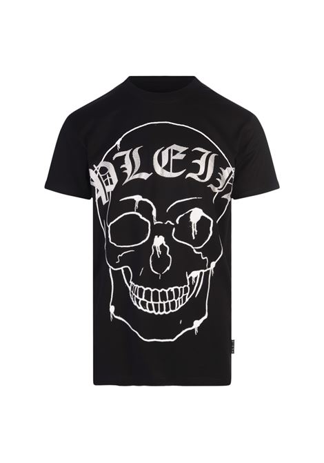 PHILIPP PLEIN T-Shirt Round Neck SS Skull Nera - PHILIPP PLEIN